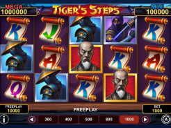 Tiger's Steps Hold and Win